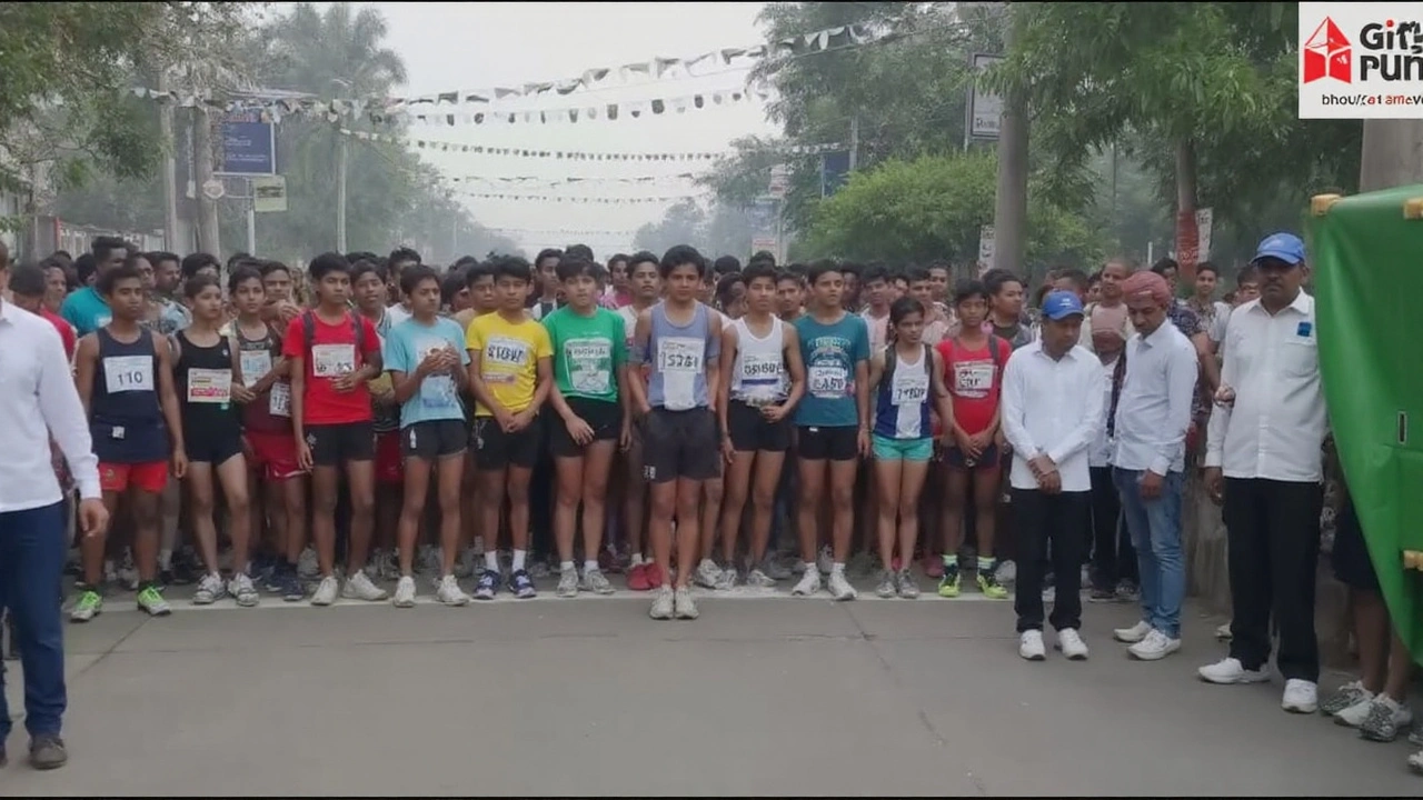 Gita Run: Kurukshetra में अंतर्राष्ट्रीय गीत महोत्सव के दौरान हजारों की भागीदारी