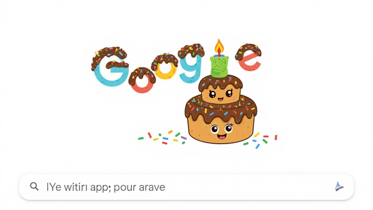 Google का 23वाँ जन्मदिन: एनीमेटेड चॉकलेट केक डूडल से धूम मचाई