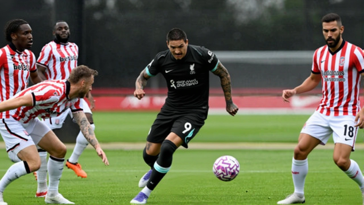 डार्विन नुनेज ने हैट्रिक लगाकर लिवरपूल ने स्टोक सिटी को 5-0 से हराया